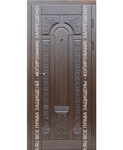 Железная входная дверь частного дома МДФ/МДФ 3048 Железная входная дверь частного дома МДФ/МДФ 3048