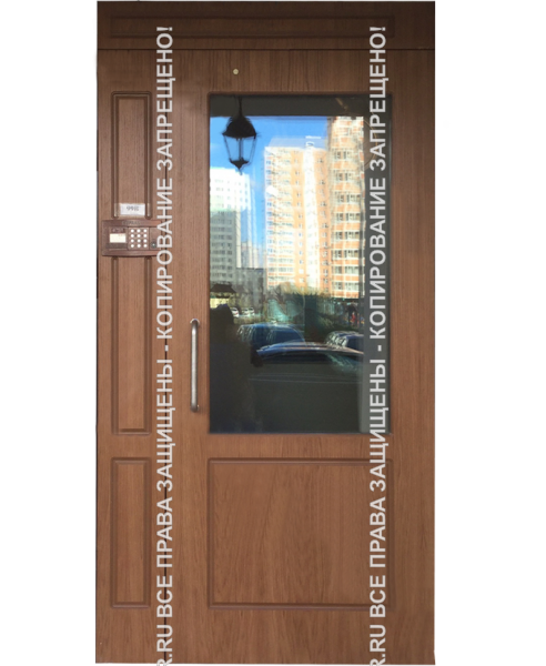 Дверь входная офисная МДФ/МДФ 0003 Дверь входная офисная МДФ/МДФ 0003