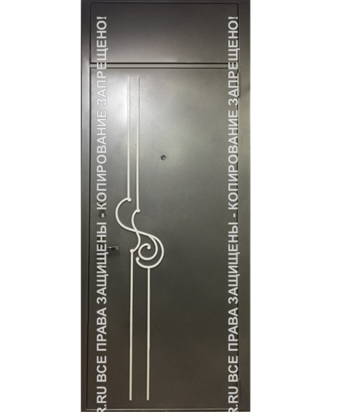 Стальная офисная дверь Порошок 0027 Стальная офисная дверь Порошок 0027